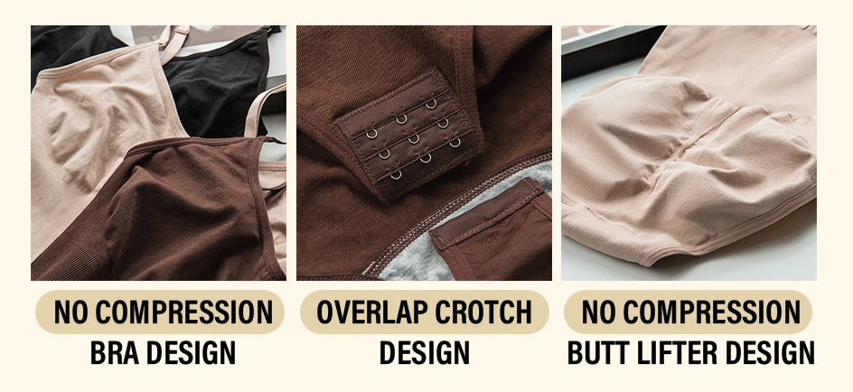 Women Slimming Shapewear Seamless Slimming Butt Lifter Full Body Shaper Smooth Out Bodysuit Open Crotch High Elastic Body Suits