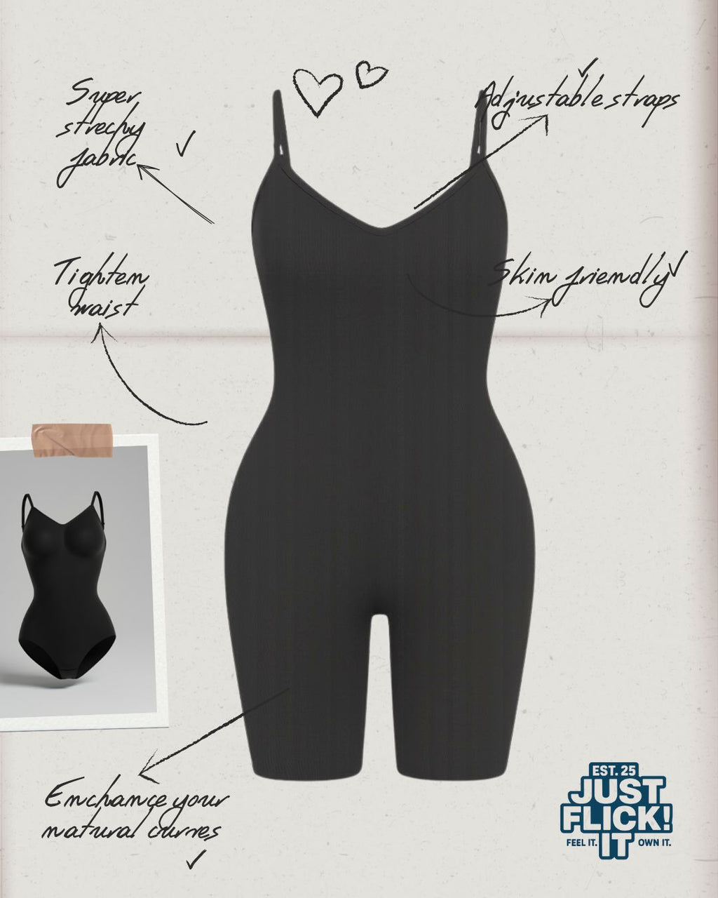 New Bodysuit Shapewear Women Tank Top Tummy Control Full Body Shaper Anti Chafing Shorts Slimming Waist Trainer Butt Lifter